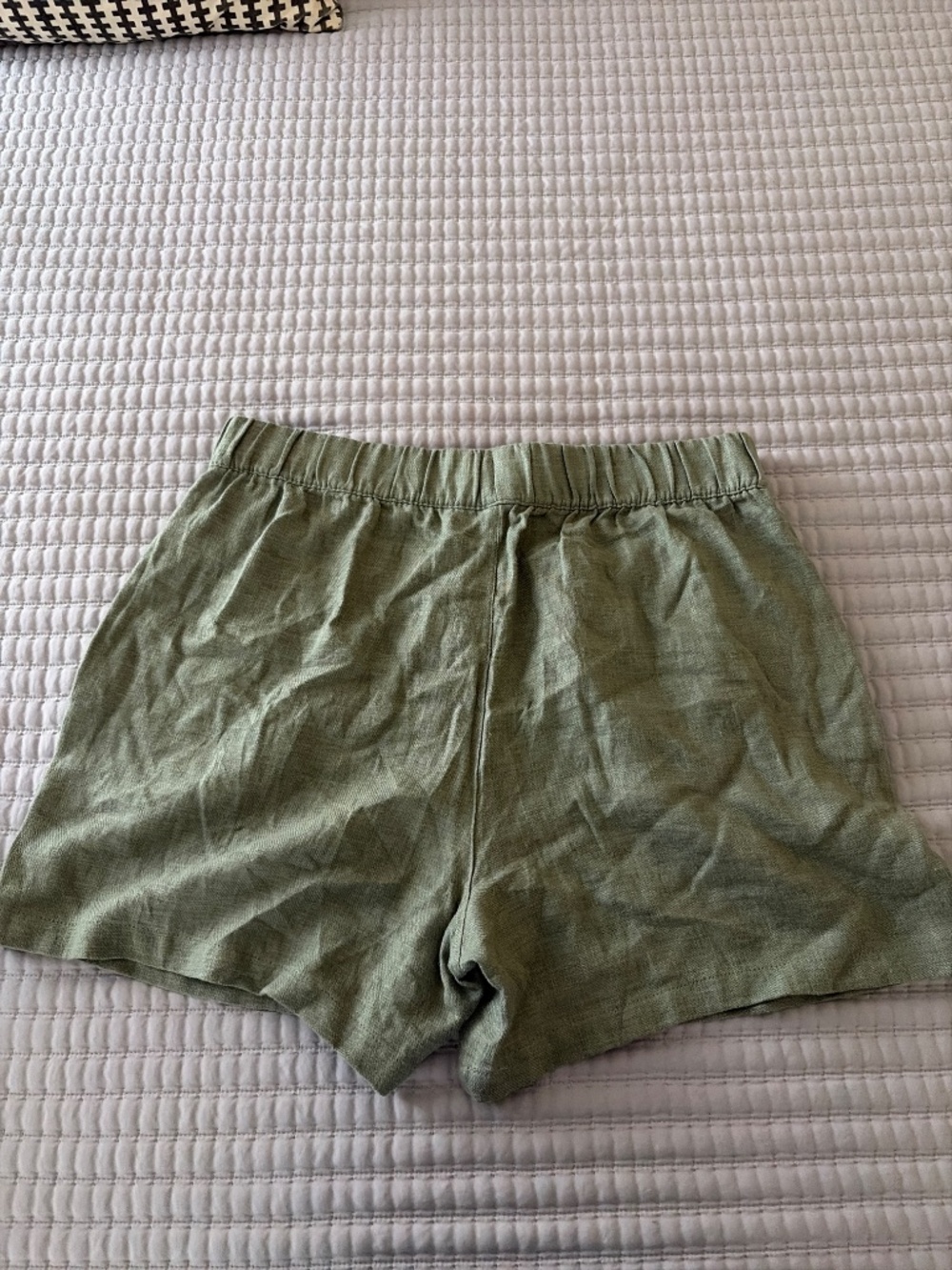 Linen blend short - Picture 4 of 4